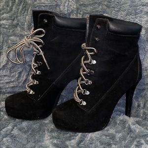 Timberland inspired heels